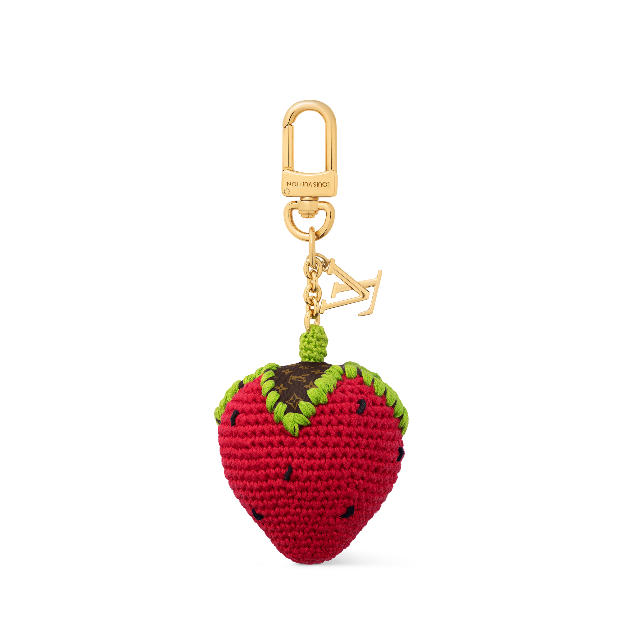 Berrylicious Crochet Bag Charm . - Key Holders and Bag Charms